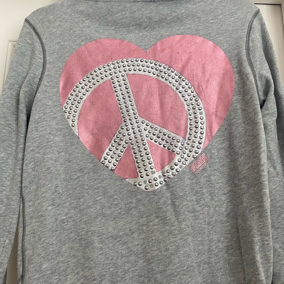 Vintage Pink Victoria’s Secret Sweatshirt - Picture 4 of 5